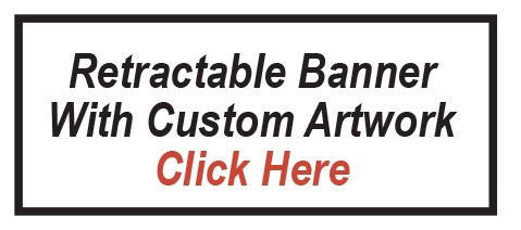 Custom Retractable Banner Button